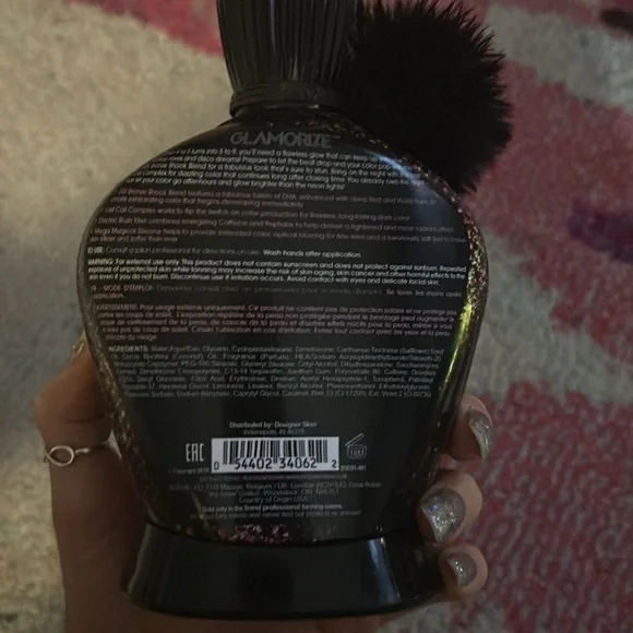 Designer Skin GLAMORIZE FABULOUS 24X Bronzer Tanning Lotion 13.5oz